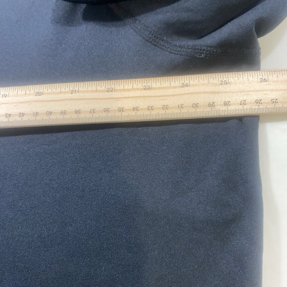 Spyder Active Black Quarter Zip Pullover XL Red Trim Base Layer Top - Picture 9 of 11